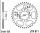 Rozeta SUZUKI DR 200SE-T,V,W,X,Y,K1-K9,L0, rv. 96-10