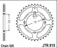 Rozeta SUZUKI SB 200 N,X, rv. 79-81