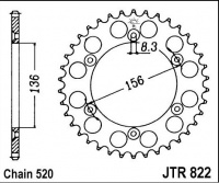 Rozeta GAS GAS SM 450 FSE, rv. 03-06