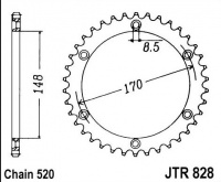 Rozeta SUZUKI DR 650 RSE, rv. 90-95