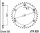 Rozeta SUZUKI RM 250 E,F,G, rv. 84-86