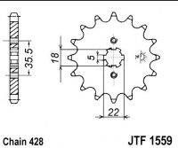 Kolečko YAMAHA TW 200, rv. od 89