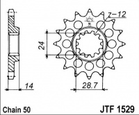 Kolečko KAWASAKI ZRX 1200, rv. 01-04