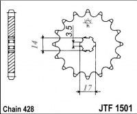 Kolečko KAWASAKI KLT 110 A1-A3, rv. 84-86