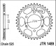 Rozeta KAWASAKI ZX-6R (ZX600 J1-J3) Ninja, rv. 00-02