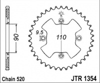 Rozeta HONDA ATC 200 X, rv. 86-87