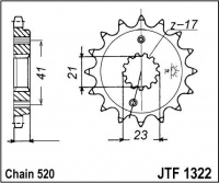 Kolečko HONDA CRM 250 AR (Japonsko), rv. 97-99