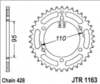 Rozeta CAGIVA 125 Elefant 1/2/3, rv. 84-88