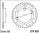 Rozeta YAMAHA XJ 600 S Diversion, rv. 92-01