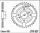 Rozeta YAMAHA RD 125 DX Spoke Wheel, rv. 75-77