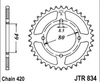 Rozeta YAMAHA TT-R 90, rv. 00-04