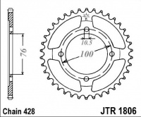 Rozeta SUZUKI RG 125 FU-N,P,R Wolf, rv. 92-94