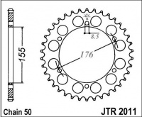 Rozeta TRIUMPH 955 Speed Triple, rv. 99-01