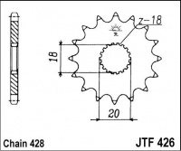 Kolečko SUZUKI RM 100 N,T,X,Z, rv. 79-82