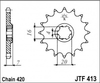 Kolečko SUZUKI RG 50 EW1-4,EWH-EWCJ/L (Japonsko), rv. 90-91