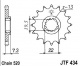 Kolečko SUZUKI DR 250 S-Z,E,F,G,H, rv. 82-87