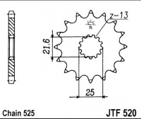 Kolečko KAWASAKI ZR-7 (ZR750 F1-F5), rv. 99-04