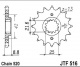 Kolečko KAWASAKI KLR 600 (KL600A1,B1-B4), rv. 84-90