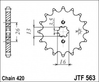 Kolečko SUZUKI LT 50 E,F,G,H,J,K,X,Y, rv. 84-00