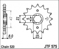 Kolečko YAMAHA TT 350 S,T,W,A,B, rv. 86-92