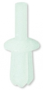 Rozpěrný nýt bílý 6,0 x 10 mm hlava 10 mm