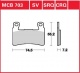 Přední brzdové destičky Honda CBR 954 RR Fireblade (SC50), rv. 02-03