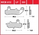 Zadní brzdové destičky Suzuki DR 650 RSE, RSEU (SP43B), rv. 91-96