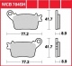 Zadní brzdové destičky Honda CBR 600 RR (PC40), rv. 07-08
