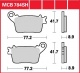 Zadní brzdové destičky Honda CBR 600 RR (PC40), rv. 07-08