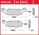 Přední brzdové destičky levé Kawasaki ER-6 650 F, N (ER650A), rv. od 06