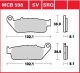 Přední brzdové destičky Honda CB 600 Hornet (PC34), rv. 98-01