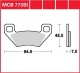 Zadní brzdové destičky Arctic Cat TBX 500 4x4, rv. od 05