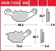 Zadní brzdové destičky Suzuki RM 85, rv. od 05