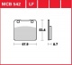 Přední brzdové destičky Suzuki VS 800 GL (VS52B), rv. 92-00