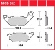 Přední brzdové destičky Yamaha YBR 125, rv. od 08