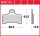 Zadní brzdové destičky Gas Gas TXT 80 Rookie, rv. 02-03