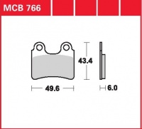 Přední brzdové destičky Gas Gas TXT 250, rv. od 04