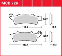 Přední brzdové destičky Aprilia 125 Atlantic, rv. od 03