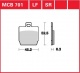 Přední brzdové destičky Yamaha EW 50 Slider (SA09), rv. od 00