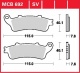 Přední brzdové destičky Honda ST 1100 ABS-TCS-CBS (SC26), rv. od 96