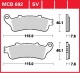 Přední brzdové destičky Honda FES 150 Phanteon (JF05), rv. 98-02