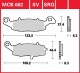 Přední brzdové destičky levé Kawasaki ZR 750 Zephyr (ZR750D), rv. 96-99