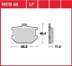 Přední brzdové destičky Yamaha SR 500 (48T, 1RU), rv. 85-87