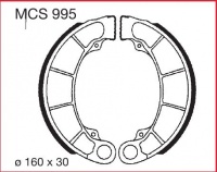 Zadní brzdové čelisti Honda FES 250 Foresight (MF04), rv. 98-99