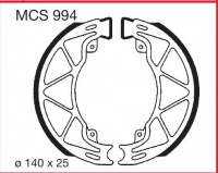 Zadní brzdové čelisti Piaggio GT 250 Hexagon (M14), rv. 98-00