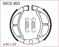 Přední brzdové čelisti Yamaha PW 80, rv. 83-85