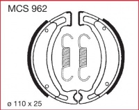 Zadní brzdové čelisti Yamaha BW 50 Bump (SA05), rv. od 99