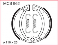 Zadní brzdové čelisti Yamaha XC 125 TR Cygnus, R (4NB), rv. od 96