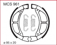 Přední brzdové čelisti Yamaha PW 80, rv. 91-03