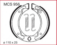 Zadní brzdové čelisti Yamaha SR 125 SE, rv. 92-96